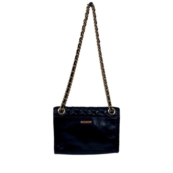 Rebecca Minkoff Quilted Black Shoulder Bag - Picture 2 of 9